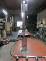 空気圧調整作業